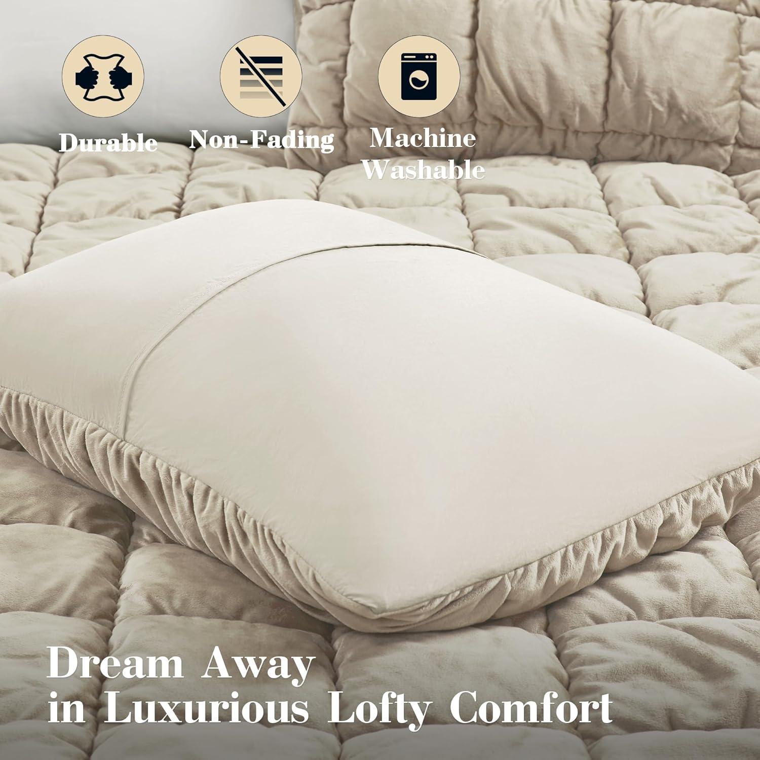 Madison Park Satin Luxury Wrinkle Free Cozy Soft Elegant Comforter Set