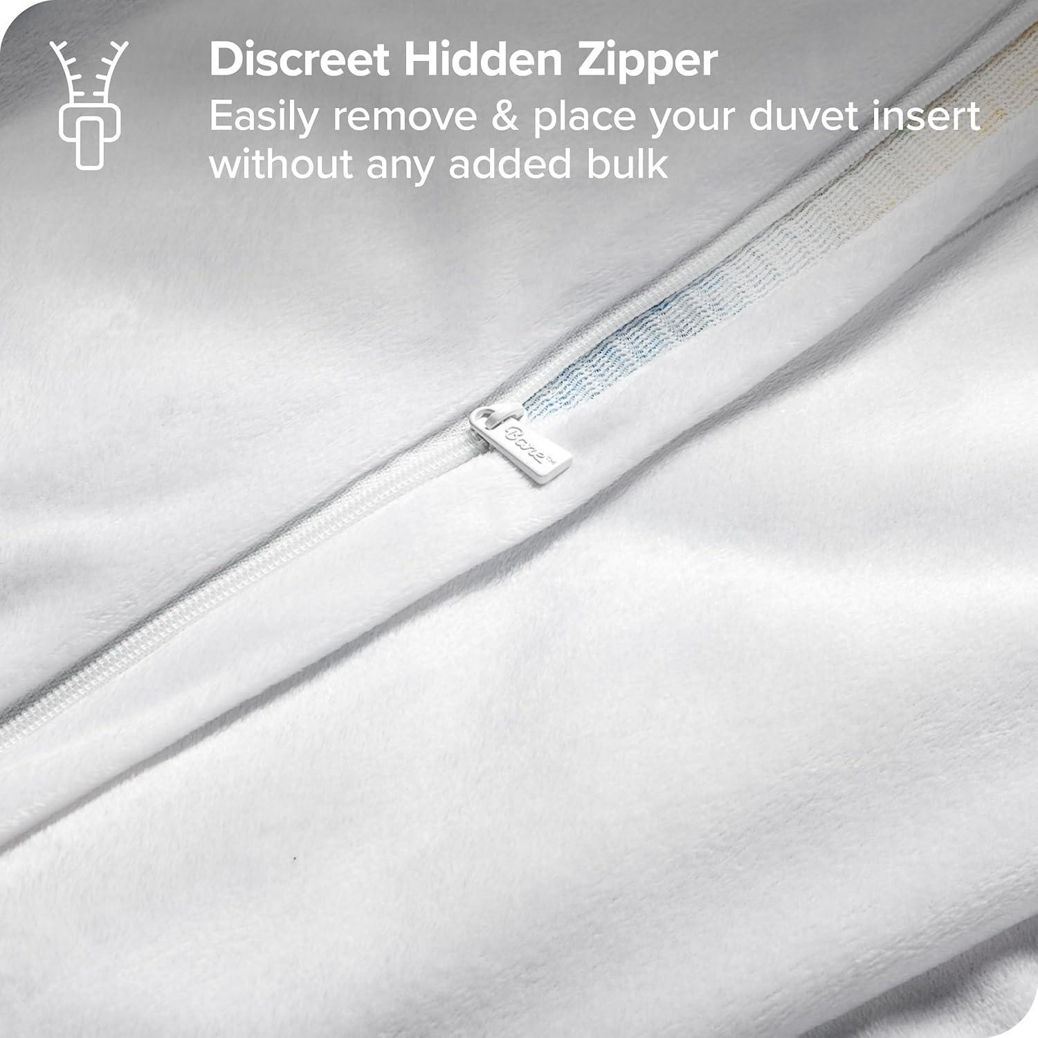 Multi Tie-Dye Twin/Twin XL Shaggy Duvet Cover by Bare Home