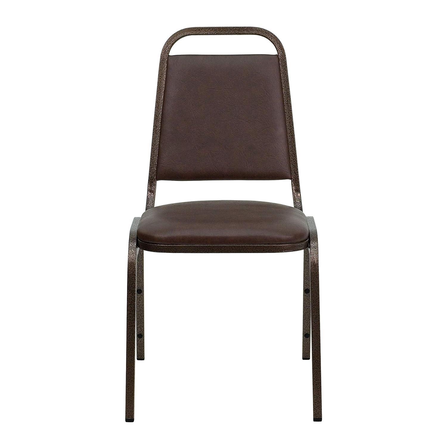 Flash Furniture Amaya Trapezoidal Stacking Banquet Chairs (Set of 4)