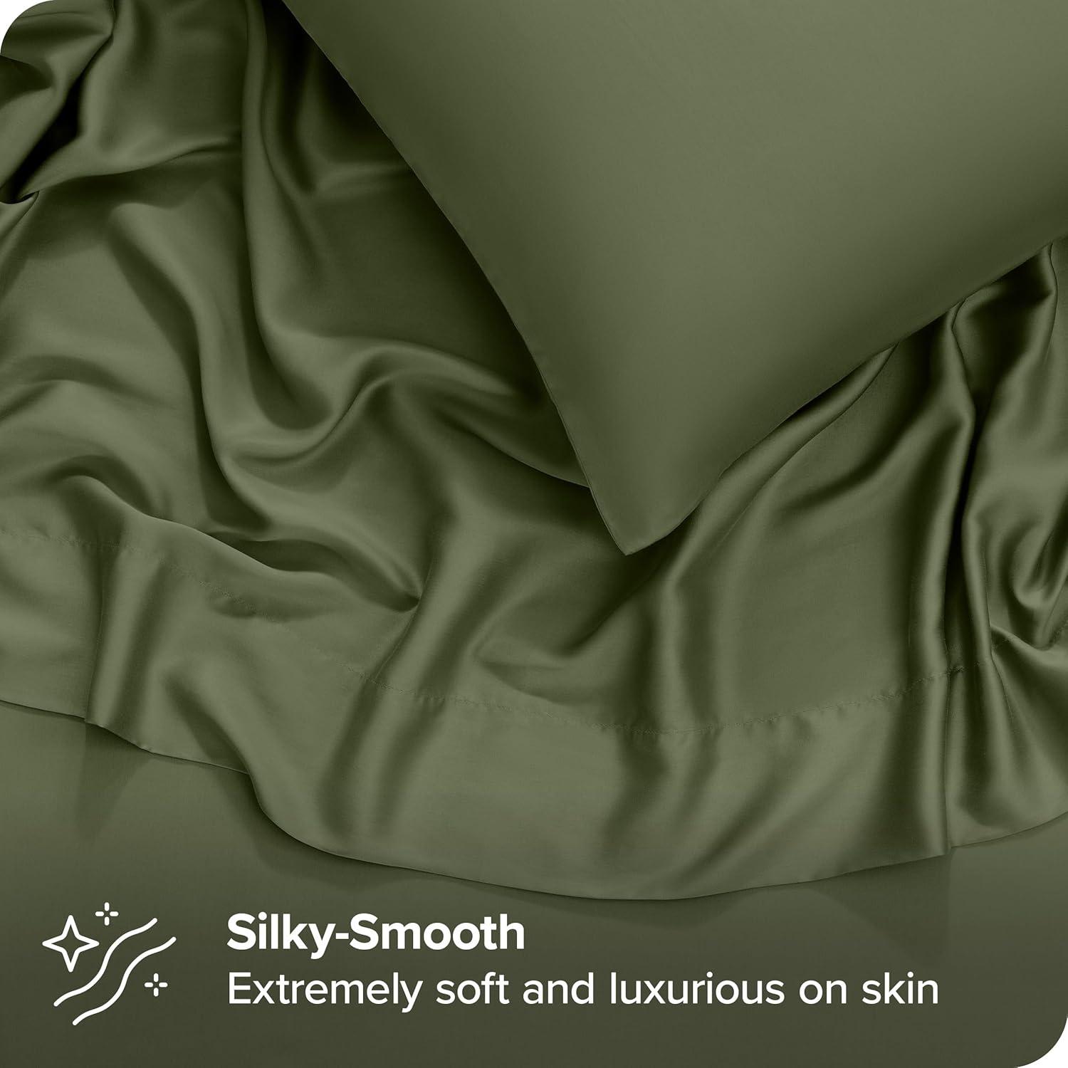 Twin XL Cypress TENCEL™ Lyocell Sheet Set by Bare Home