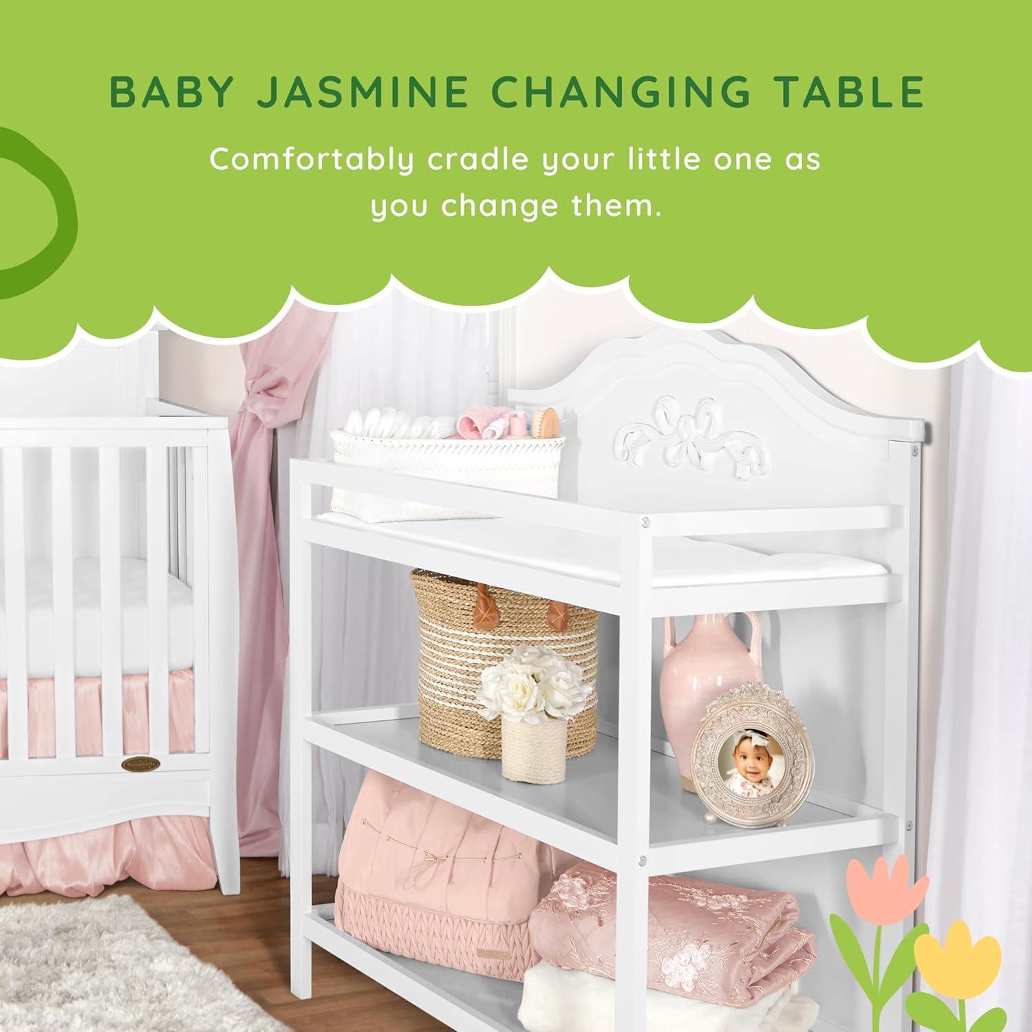 Sweetpea Baby Jasmine Changing Table in White