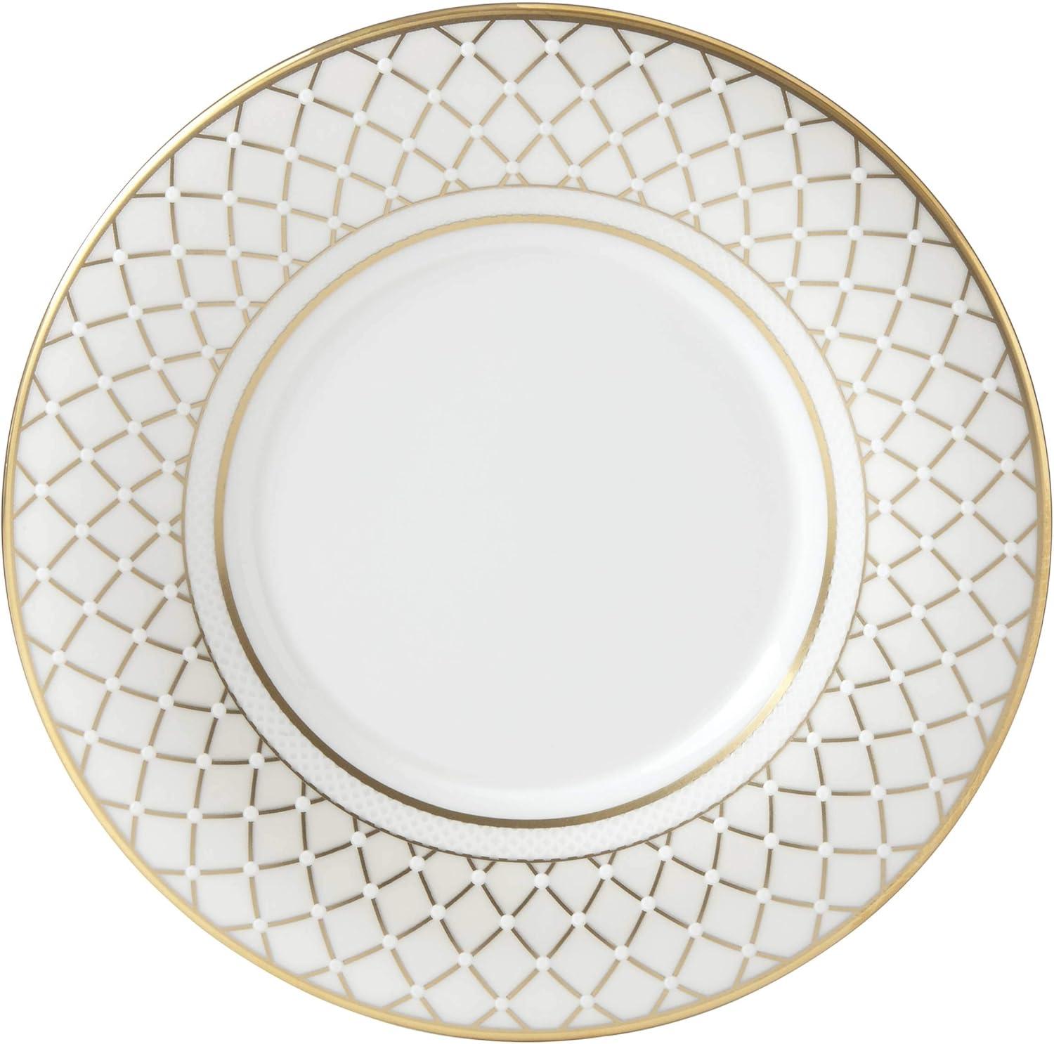 Lenox Venetian Lace Gold Saucer, 0.25 LB, Metallic