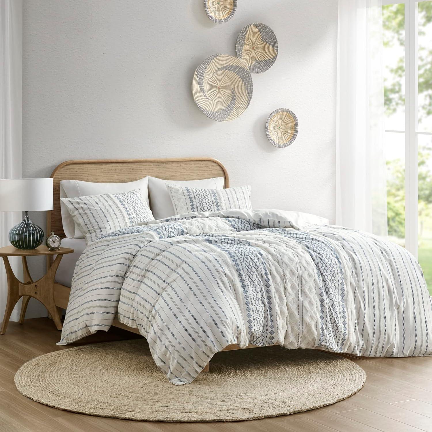 Imani Cotton Printed Duvet Cover Set