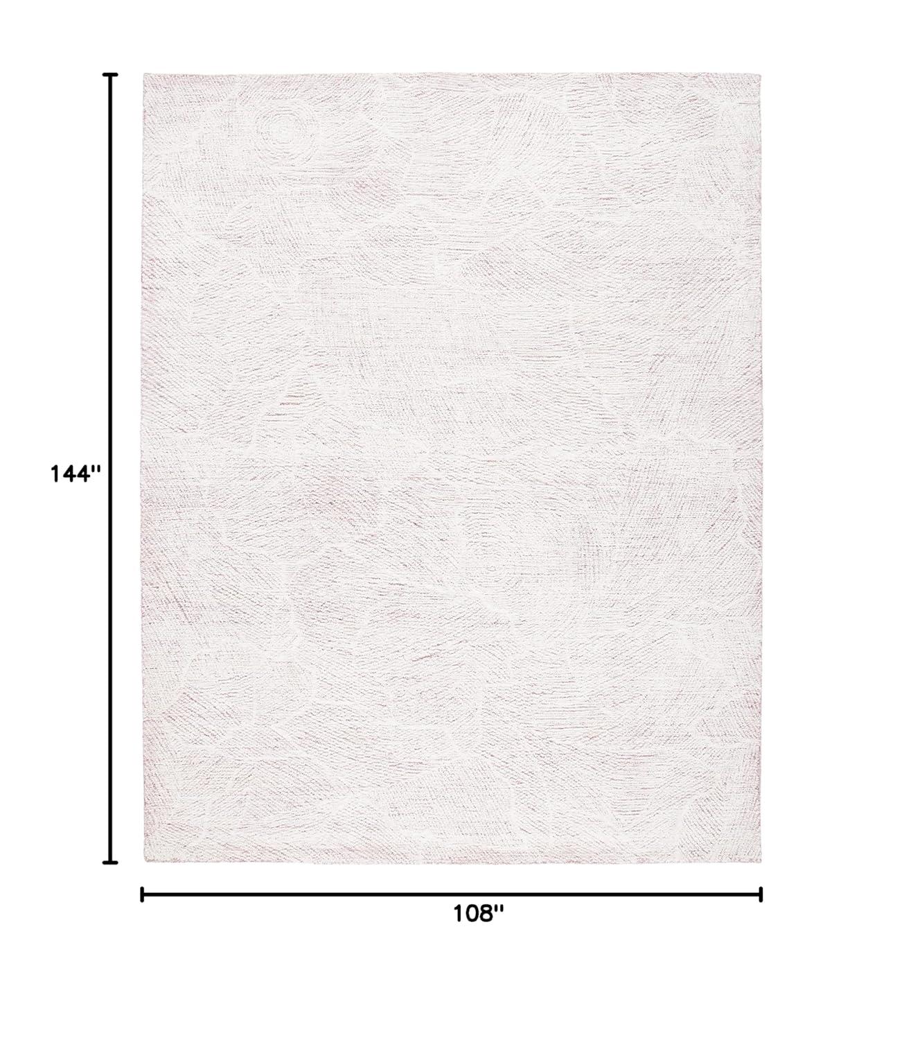 SAFAVIEH Metro Patricia Distressed Area Rug, Blue/Ivory, 9' x 12'