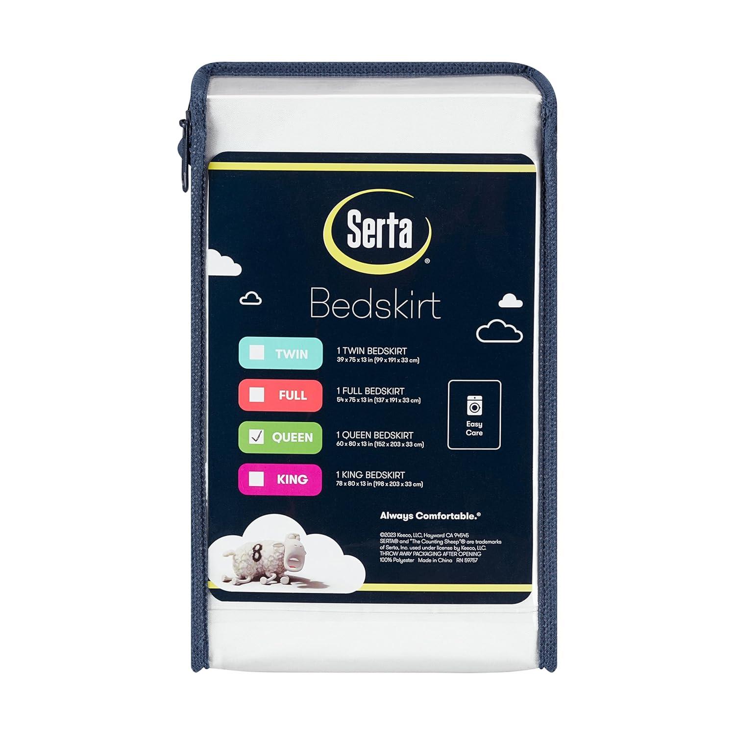 Serta 13" Bed Skirt