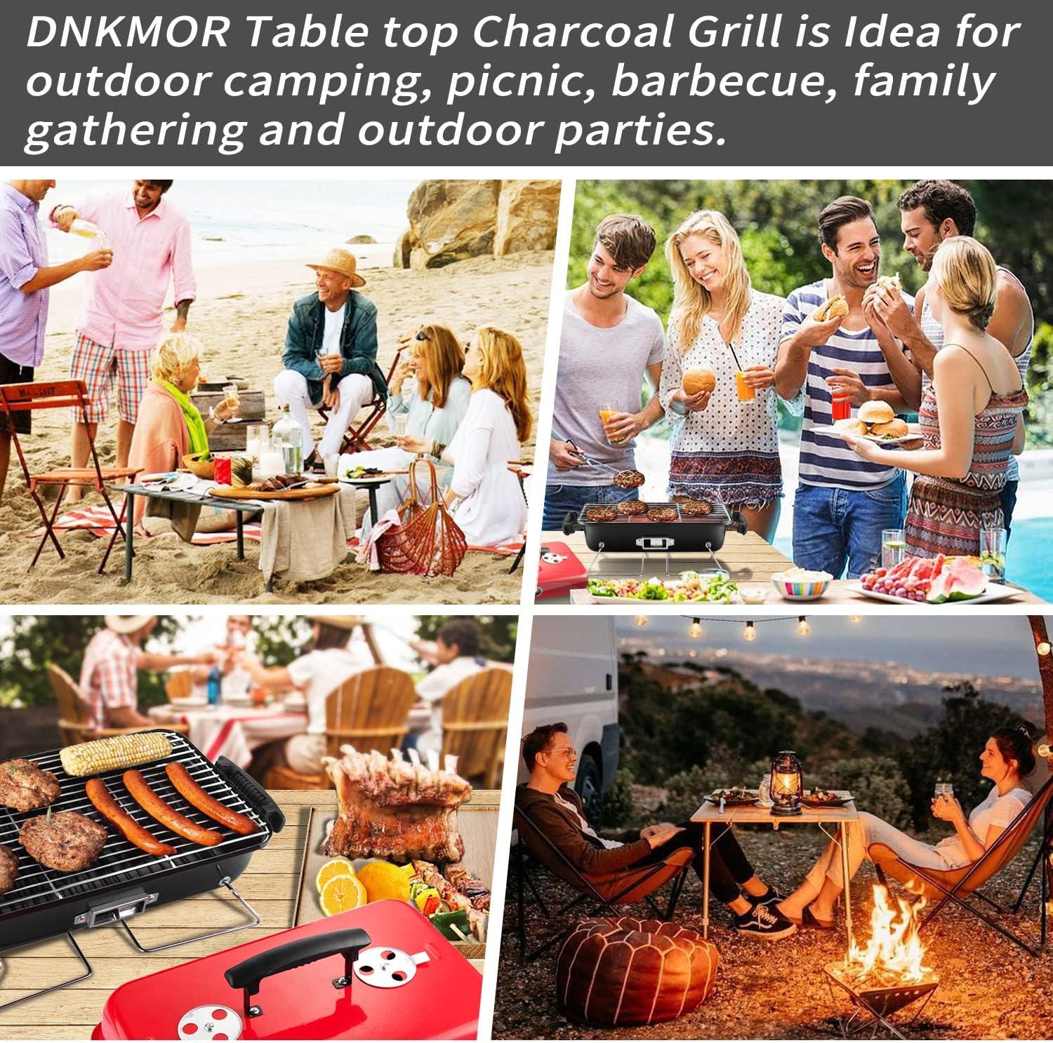 20.8'' Outdoor Portable SmallCharcoal Grill