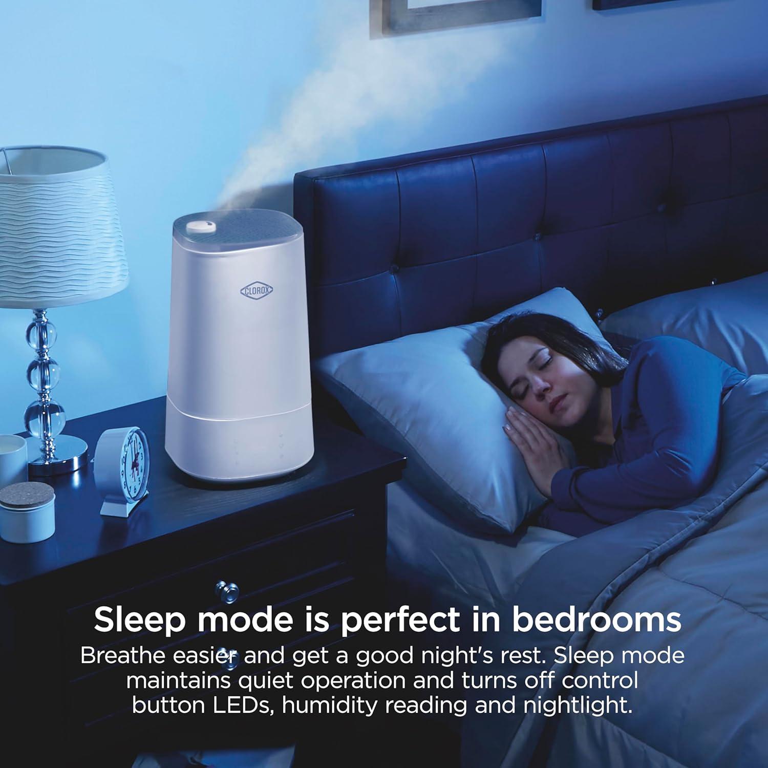 Clorox Clorox Cool Mist Ultra Clean Cool Mist Humidifier With UV Led Light