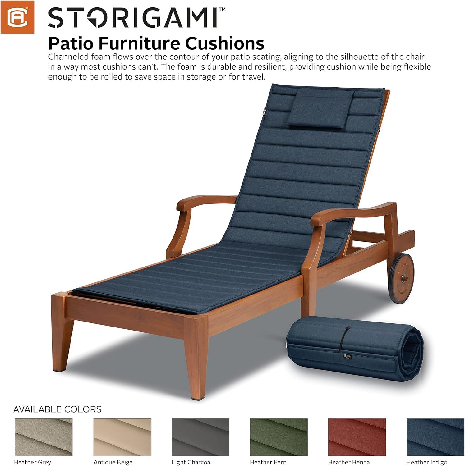 Outdoor Chaise Lounge Cushion