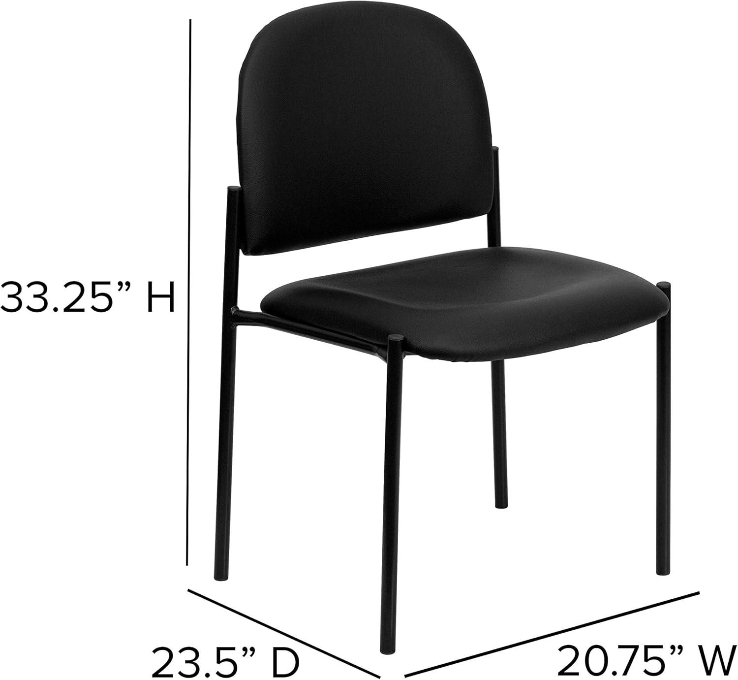 Prather Comfort Stackable Steel Side Reception Chair