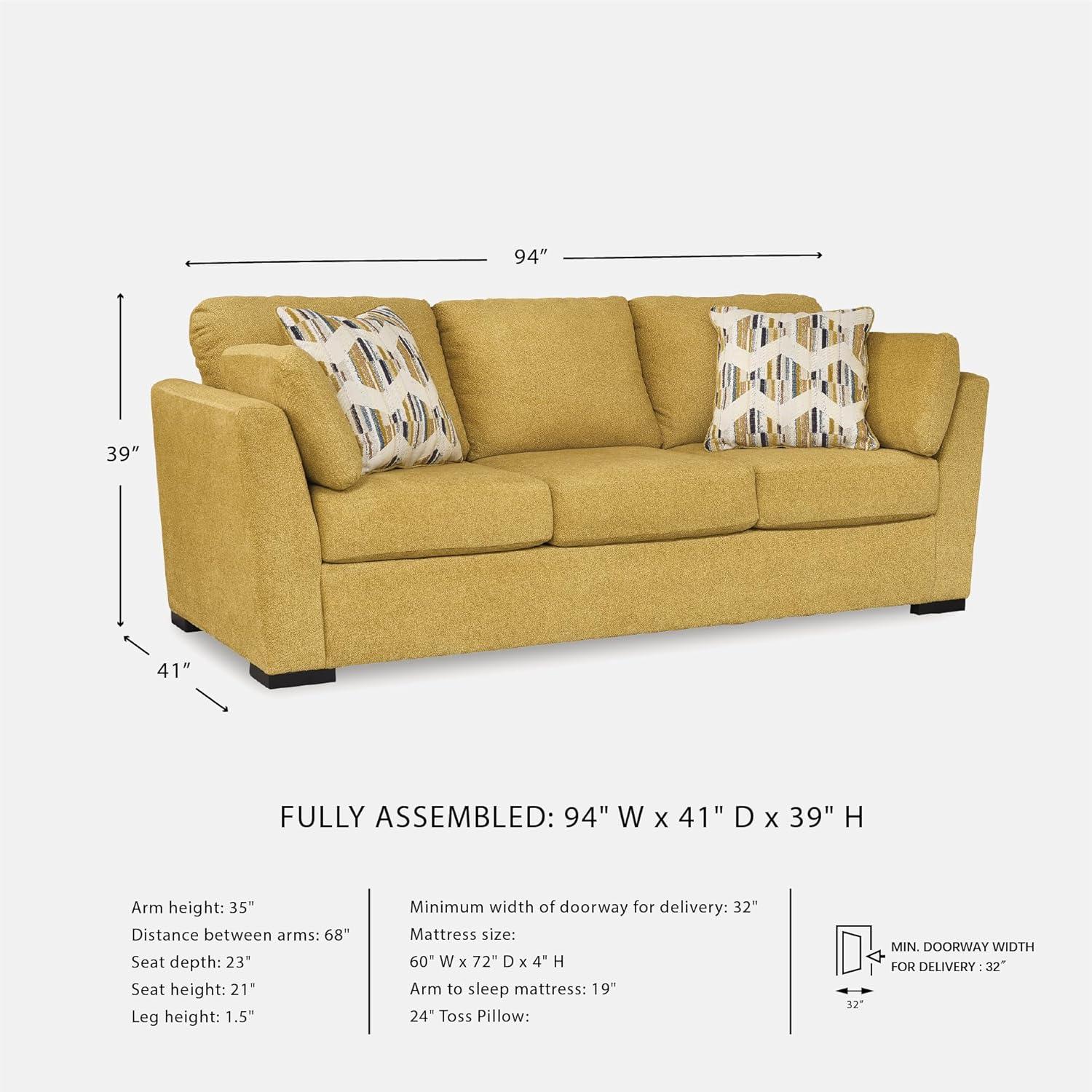 Signature Design by Ashley Keerwick Yellow Sofa
