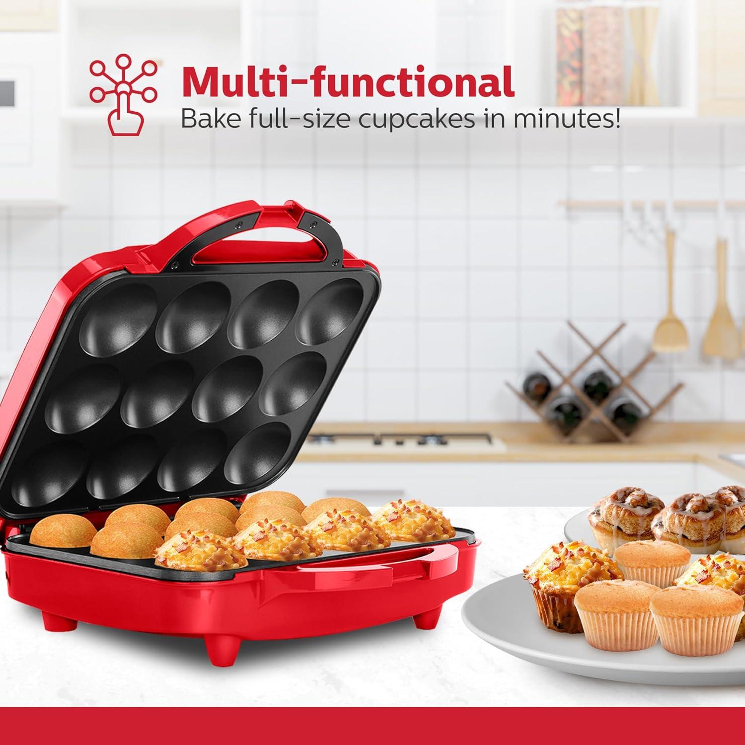 Holstein Housewares Holstein Housewares Non Stick Cupcake Maker