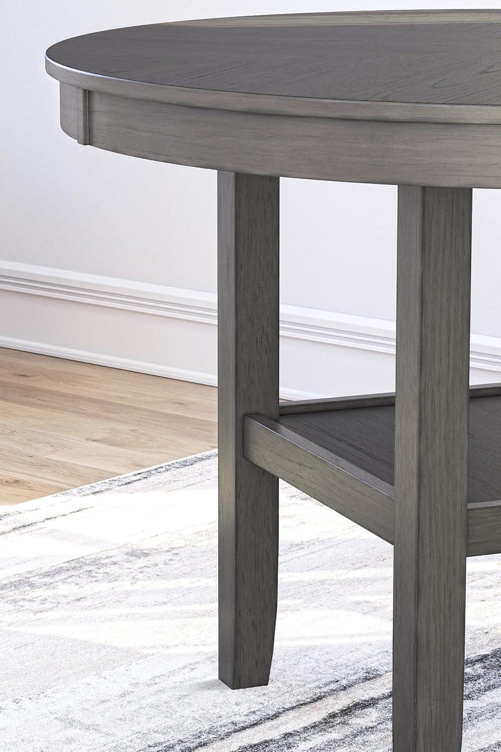 Ashley Furniture Wrenning Gray Counter Height Dining Table Set - Set of 5