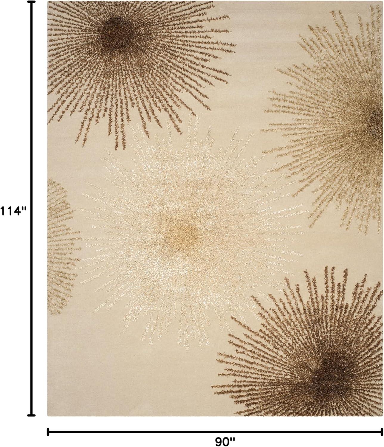 Soho SOH712 Hand Tufted Area Rug - Green/Multi - 7'6"x9'6" - Safavieh.
