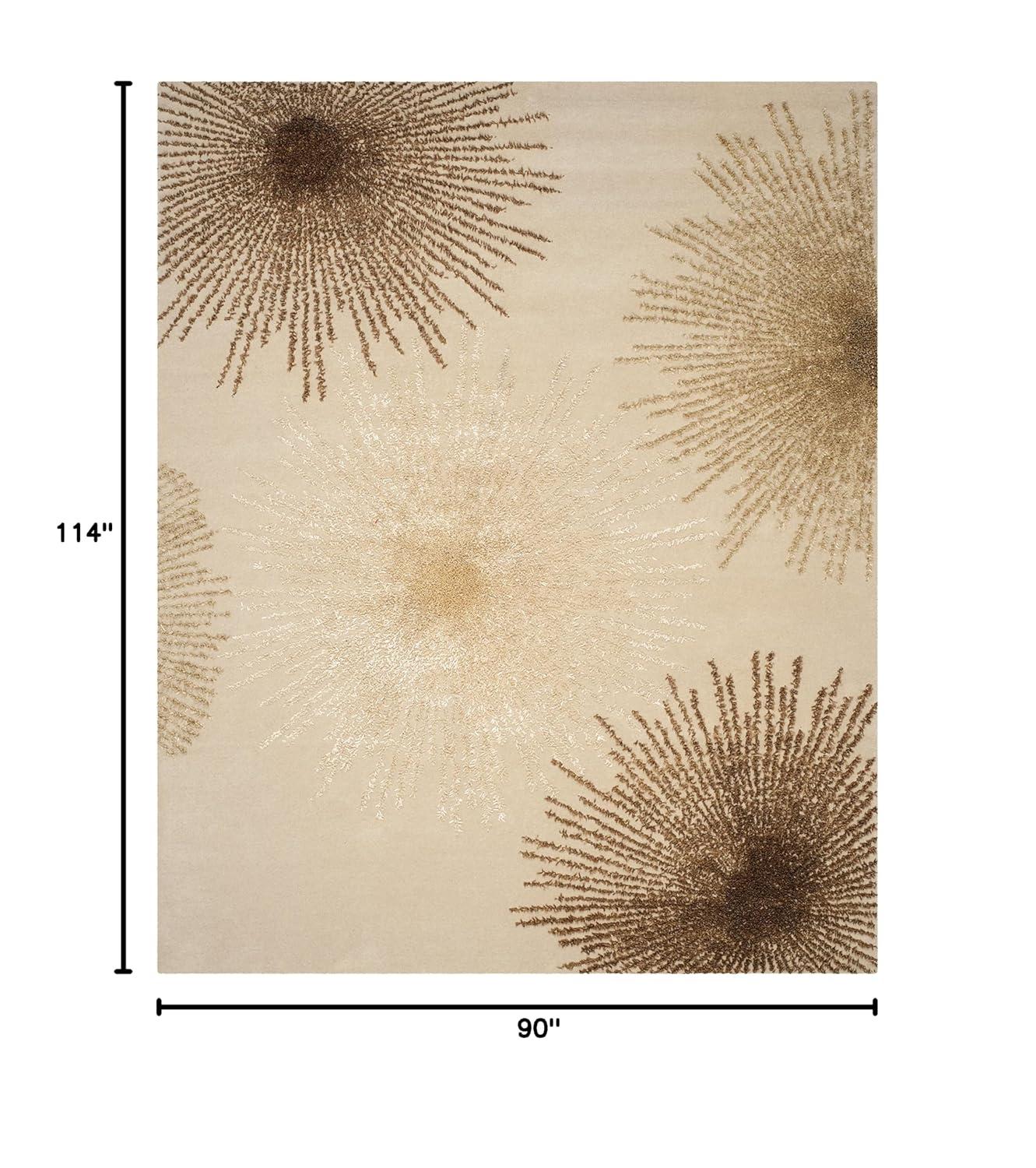 Soho SOH712 Hand Tufted Area Rug - Green/Multi - 7'6"x9'6" - Safavieh.