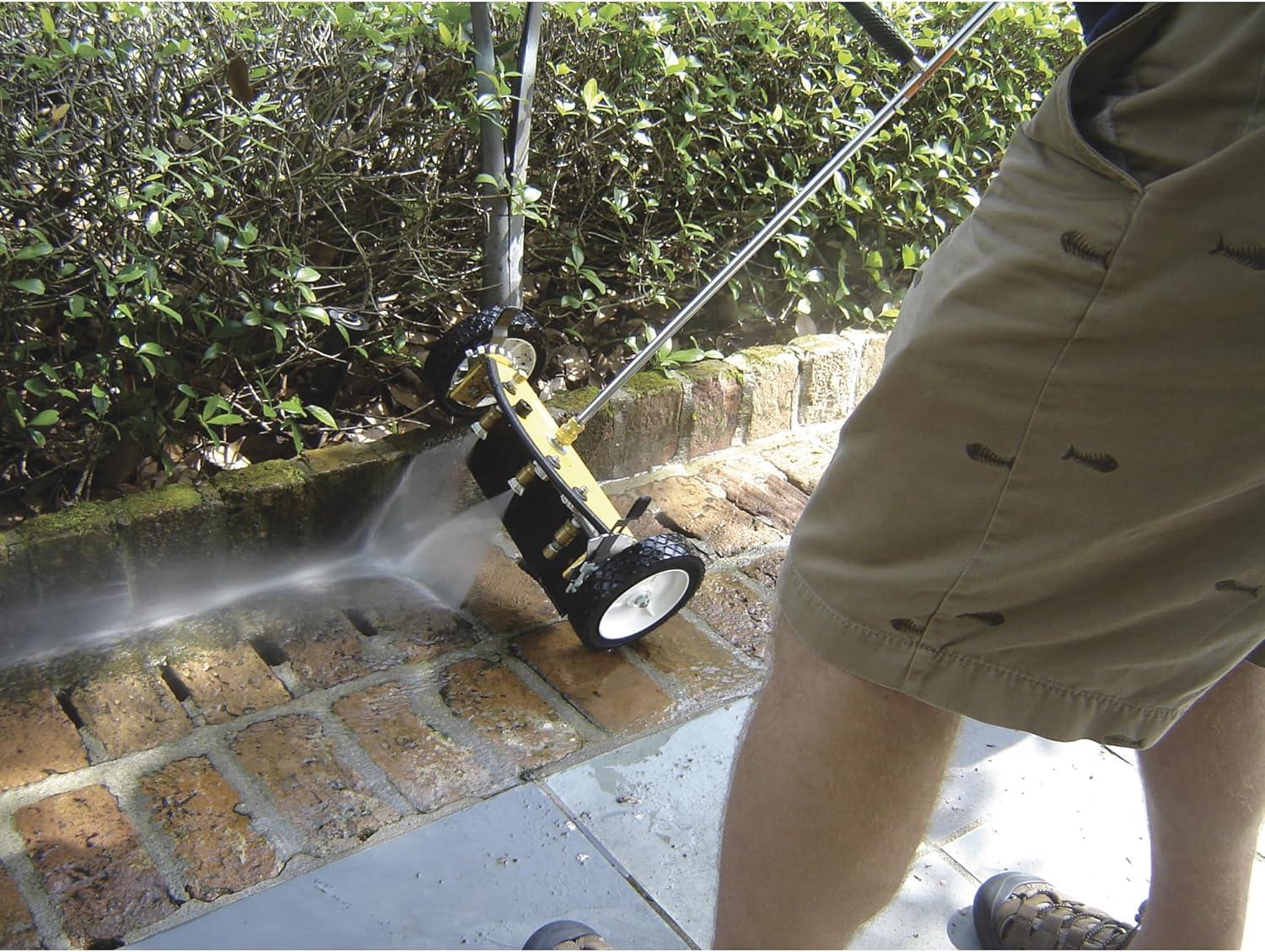 General Pump TriKleener Pressure Washer Water Broom, 14in. Width, 4000 PSI, 4.0 GPM, Model# 2100306