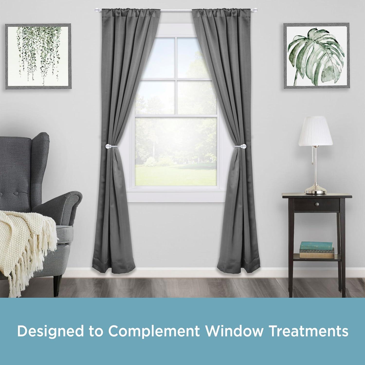 Kenney Kenney Decorative Ball Holdbacks For Curtains And Drapes (Set of 2)