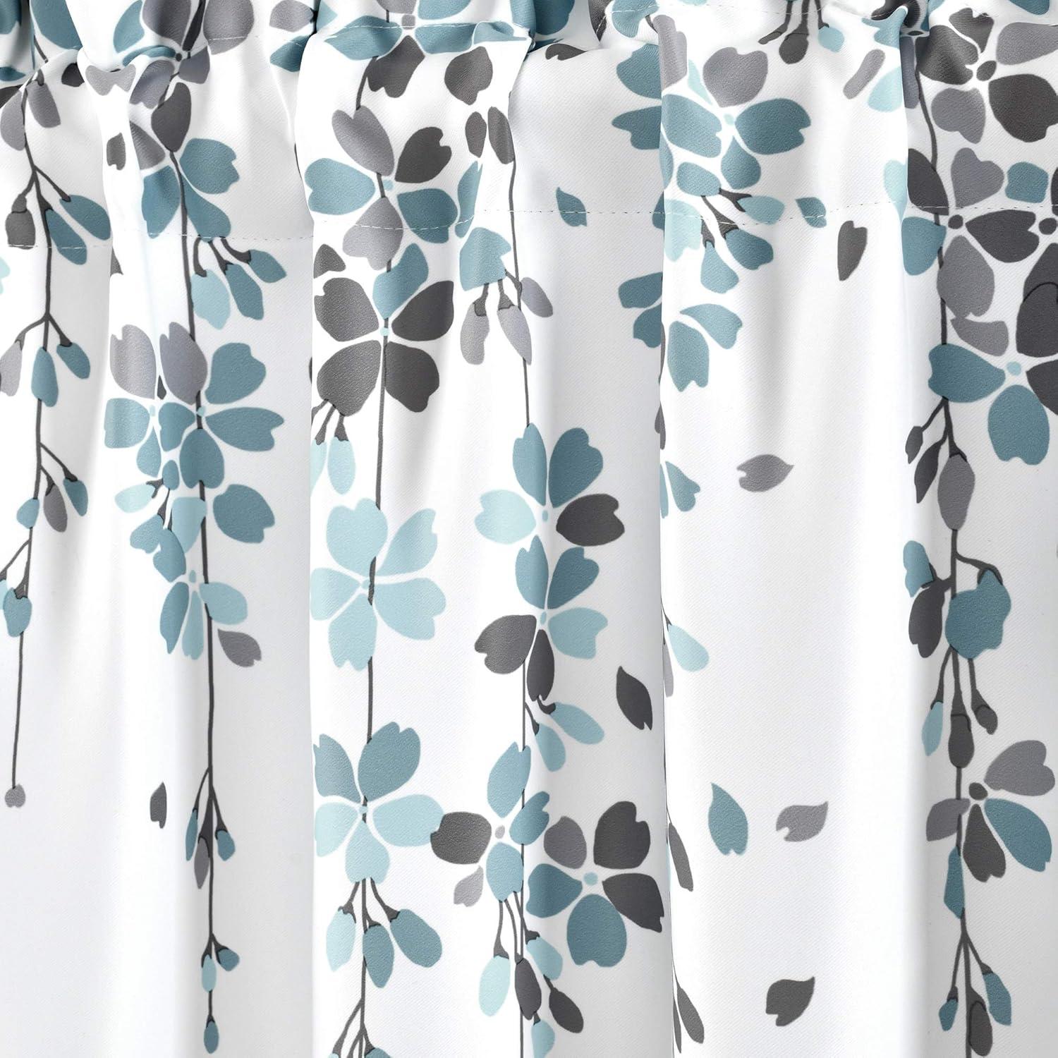 Lush Decor Floral Tailored 52'' W Window Valance