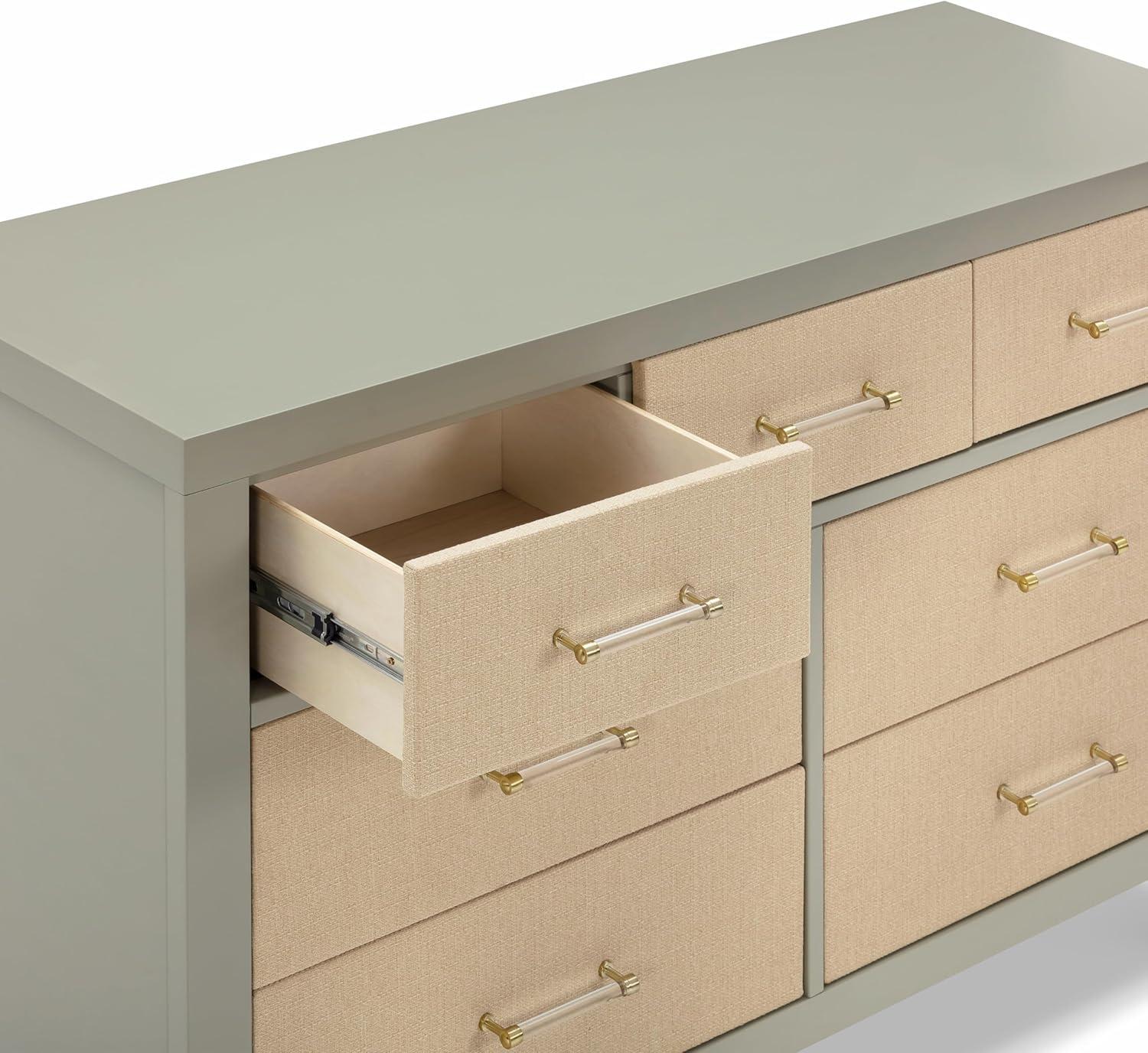 Eloise 7 Drawer 19" W Double Dresser