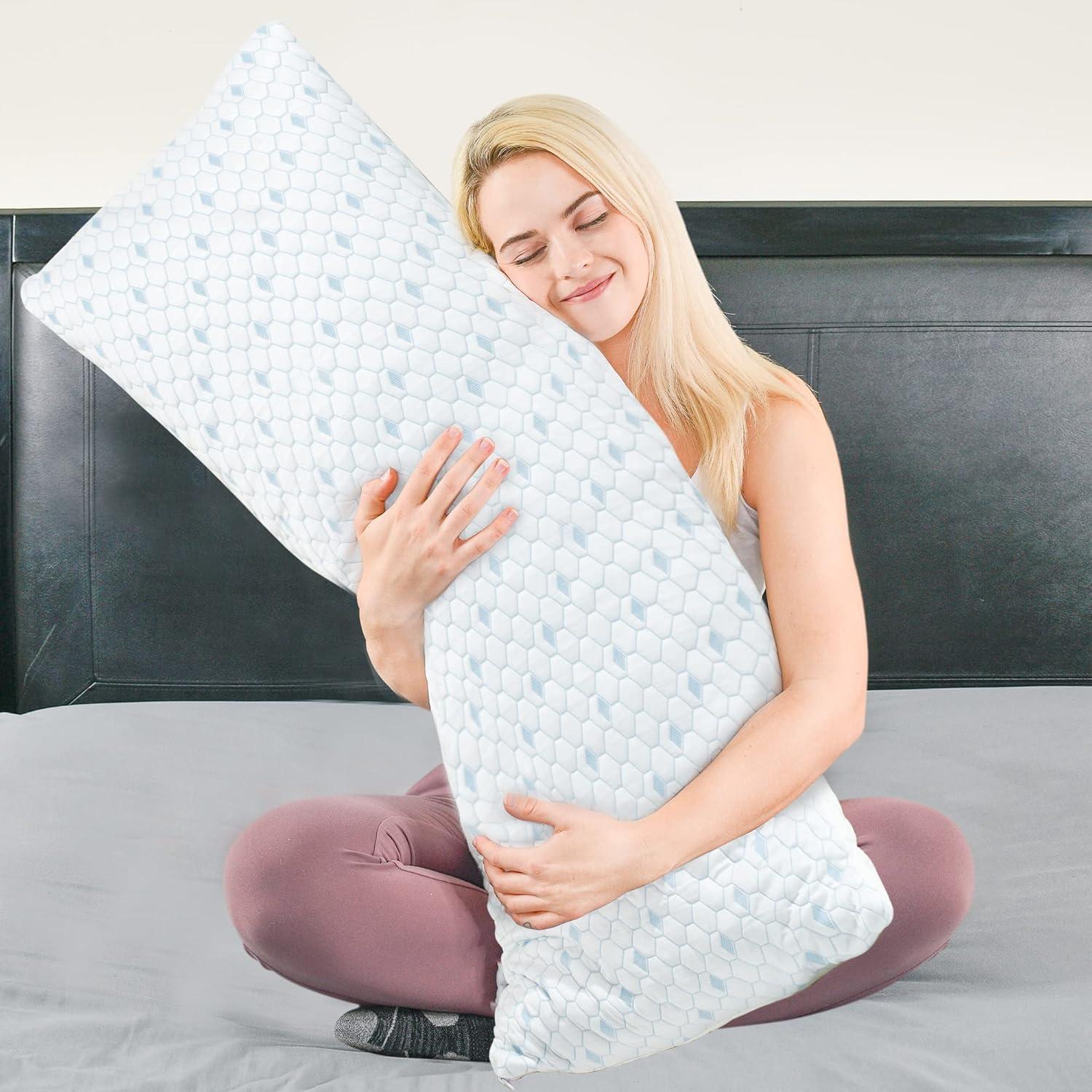 ESHINE Full Body Pillows for Adults,20x54 Long Pillows