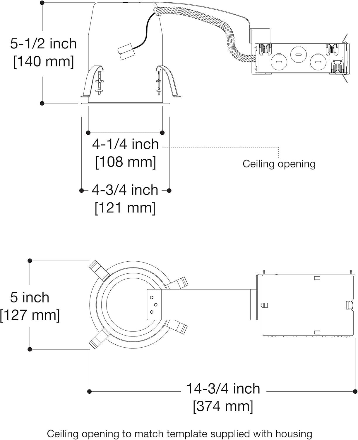 Halo Silver 4-Inch Aluminum LED Remodel Housing