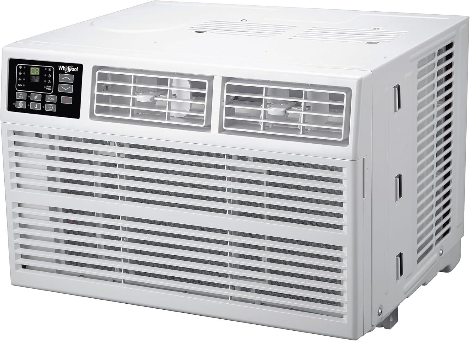 Whirlpool Whirlpool 8,000 BTU Window Mounted Air Conditioner with Supplemental Heat