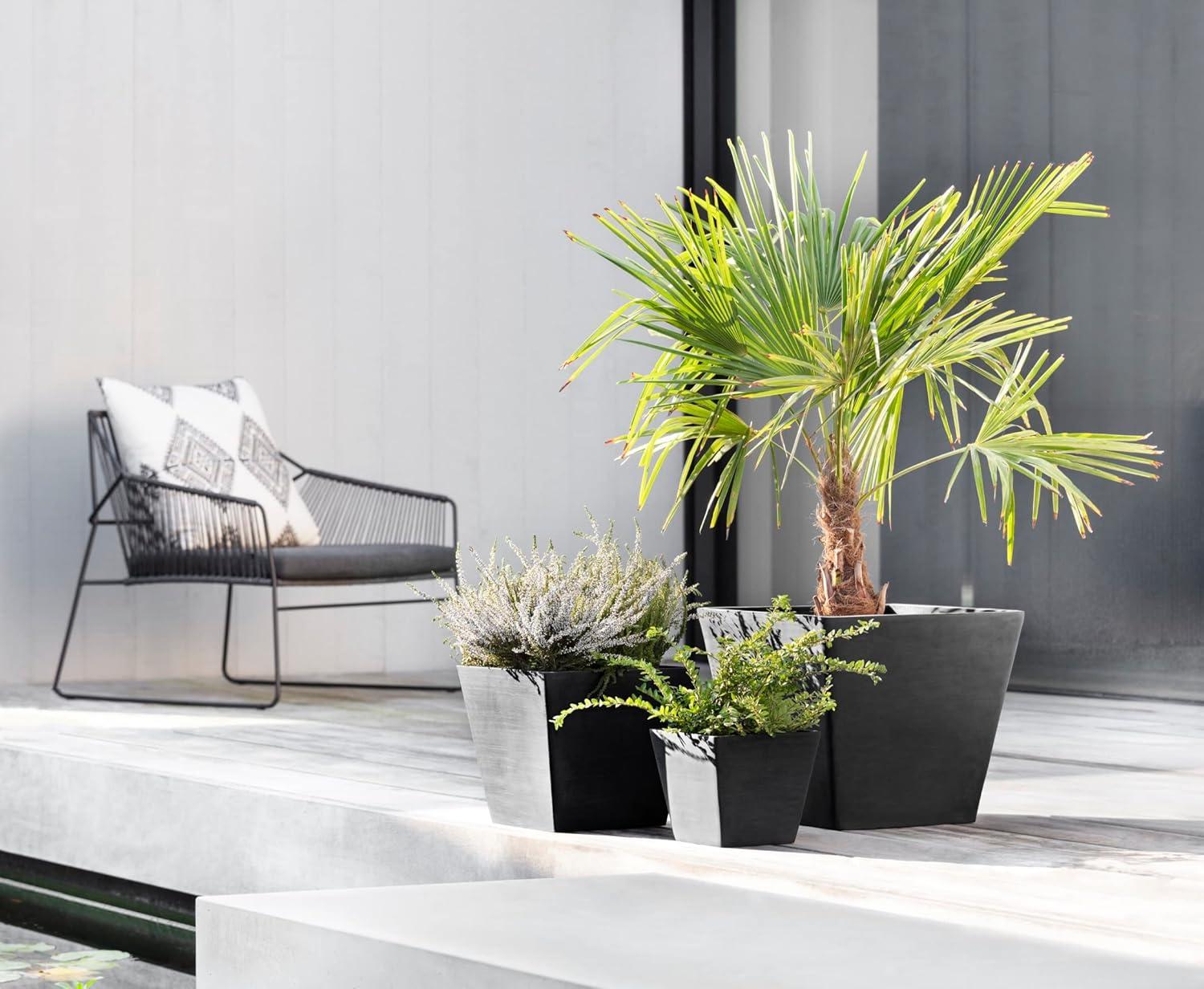 Ecopots Rotterdam Plastic Pot Planter