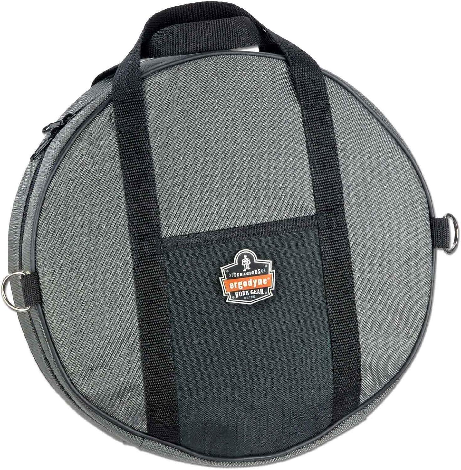 Gray Ballistic Polyester 14-inch Cable Organizer Bag