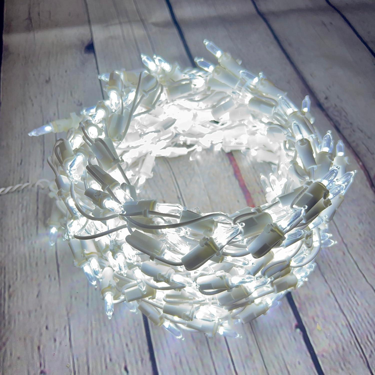 Brite Star Garland Lights, 11.6', Pure White