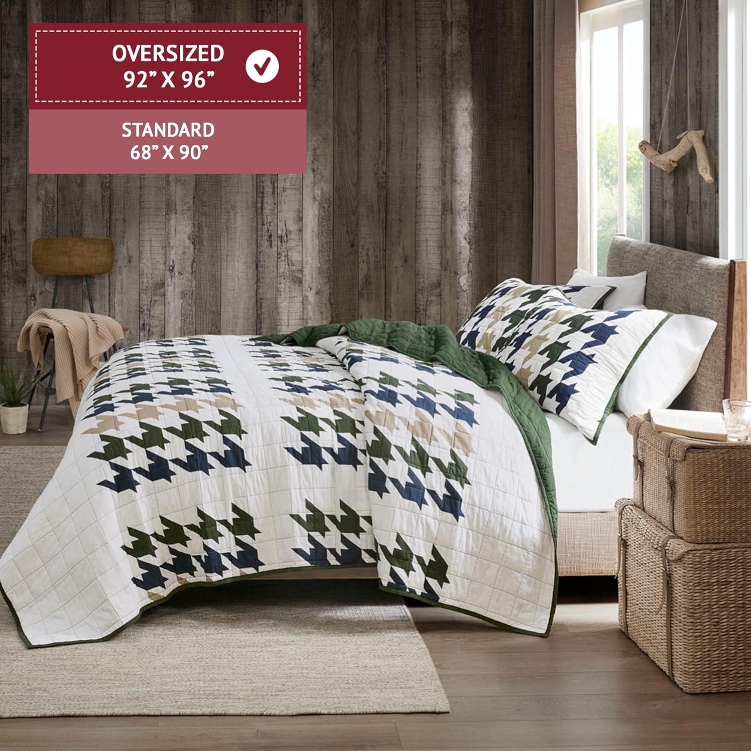 Woolrich Hudson Oversized 100% Cotton Quilt Mini Set