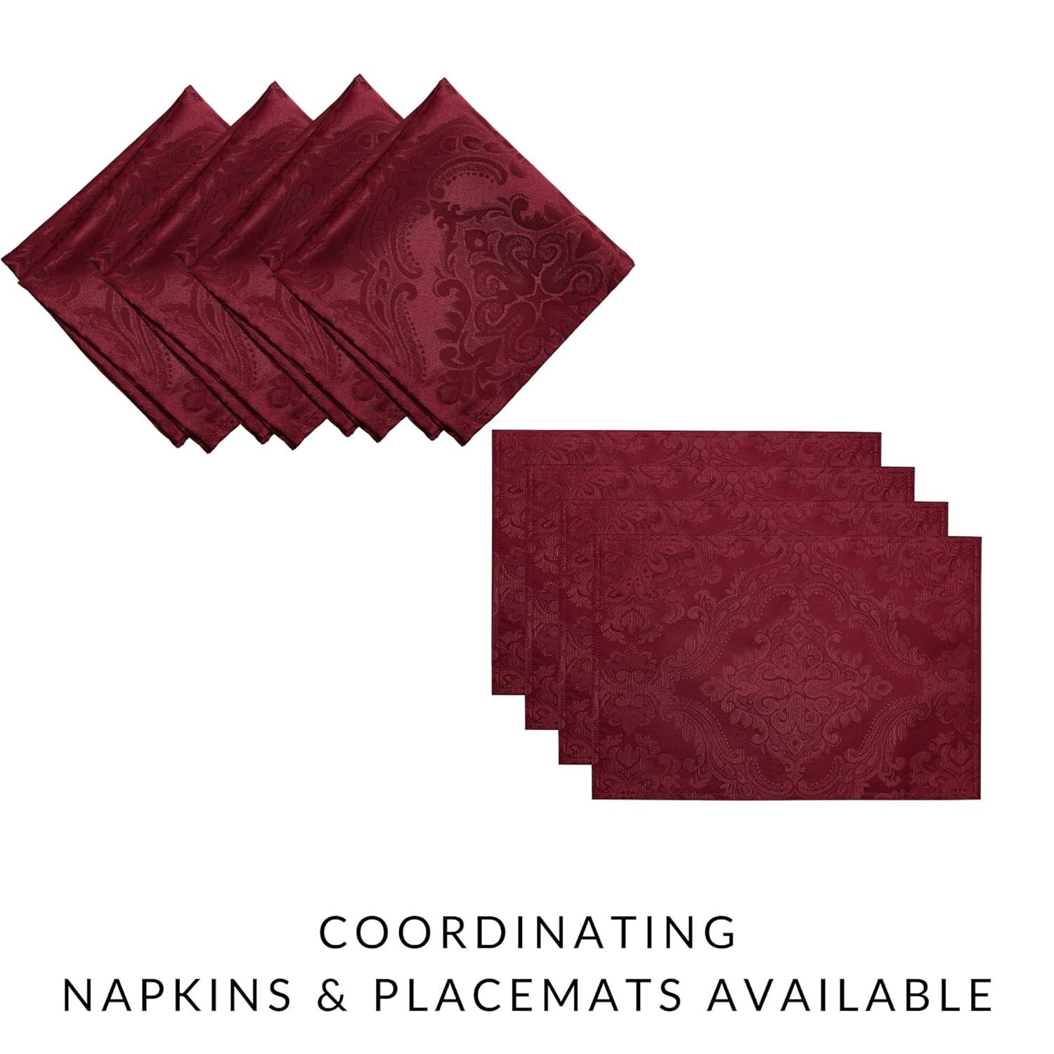 House of Hampton® Corson Woven Damask Jacquard Polyester Tablecloth