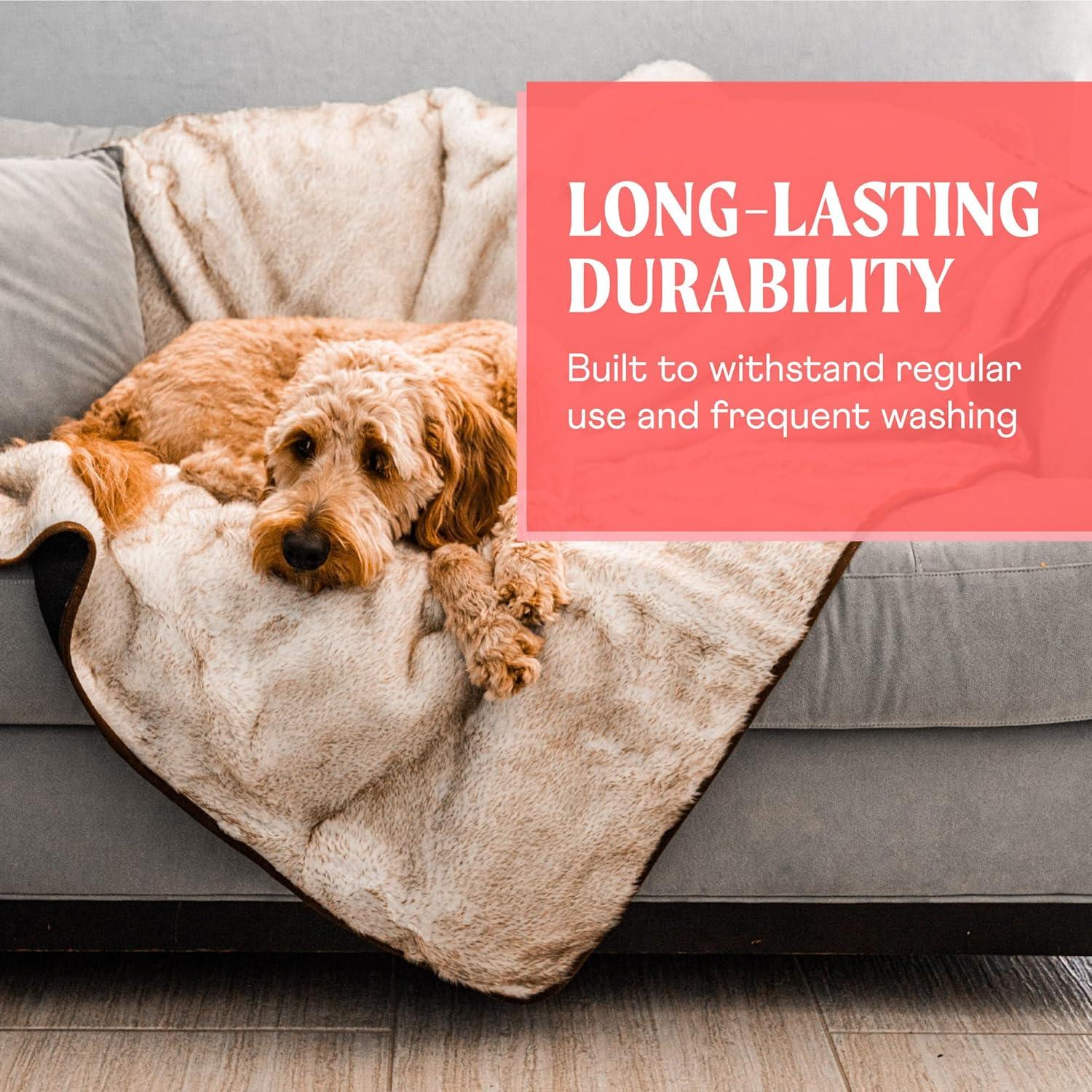 Paw Brands PupProtector Waterproof Throw Blanket