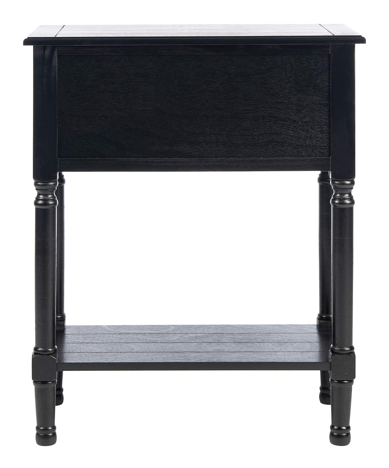 Primrose 3 Drawer Console Table - CNS5707B - Black - Safavieh