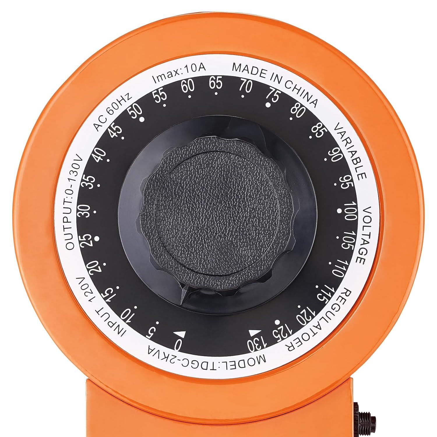 VEVOR VEVOR 500VA Auto Variable Voltage Transformer, 15.3 Amp, 110V Input 0-130V Output AC Voltag KBBYQZZBS5002NBX7V1