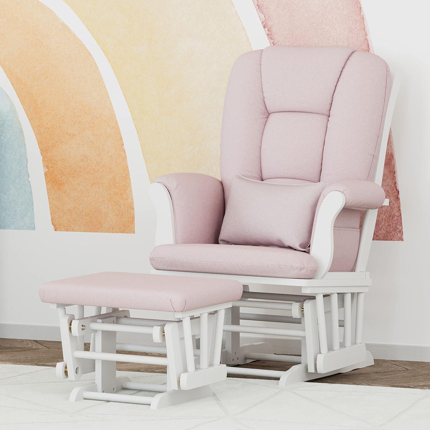 Tuscany Rocking Chair Glider with Ottoman