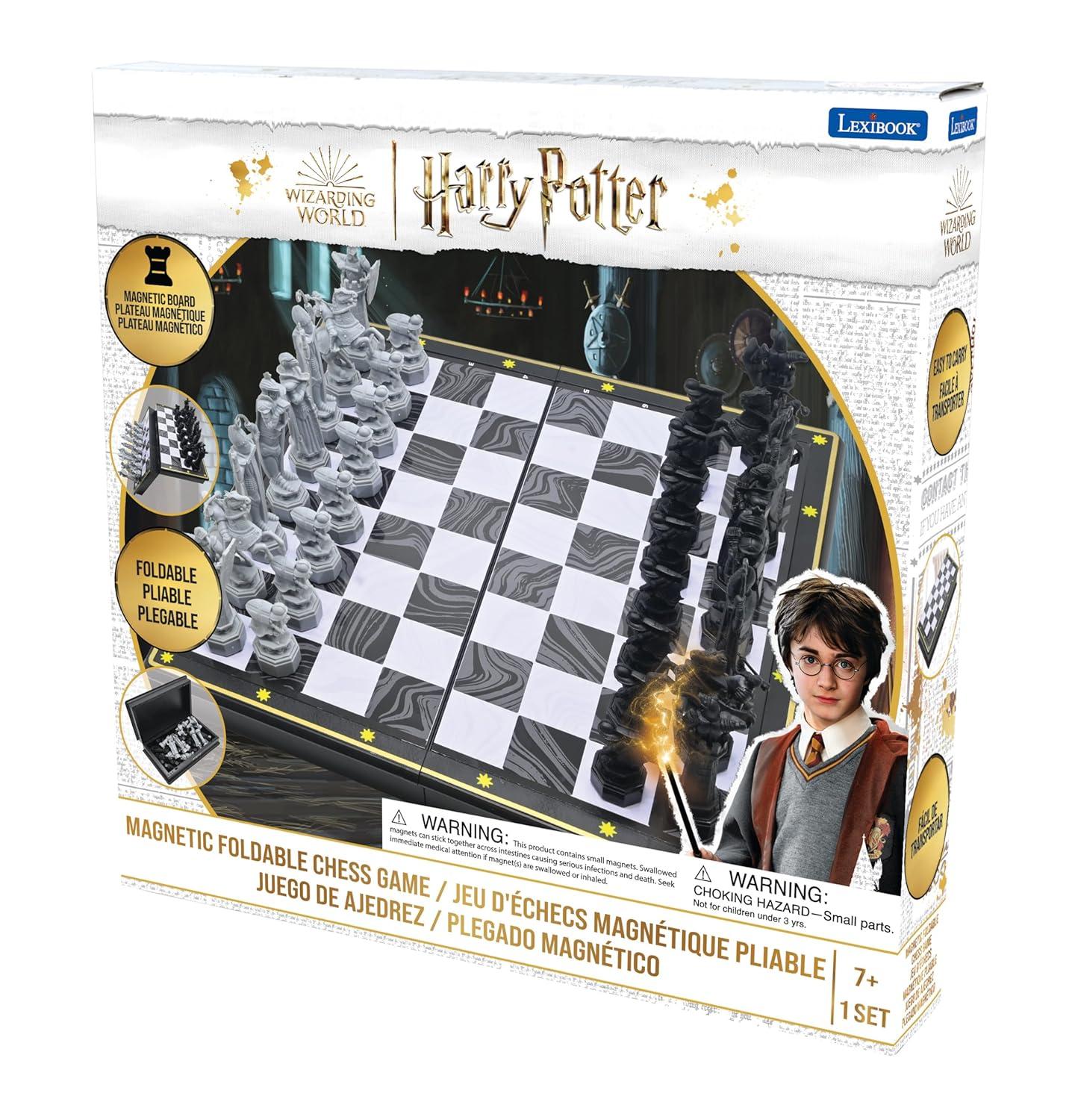 Lexibook Harry Potter Electronic Chess Game with Tactile Keyboard, Plastic - Black