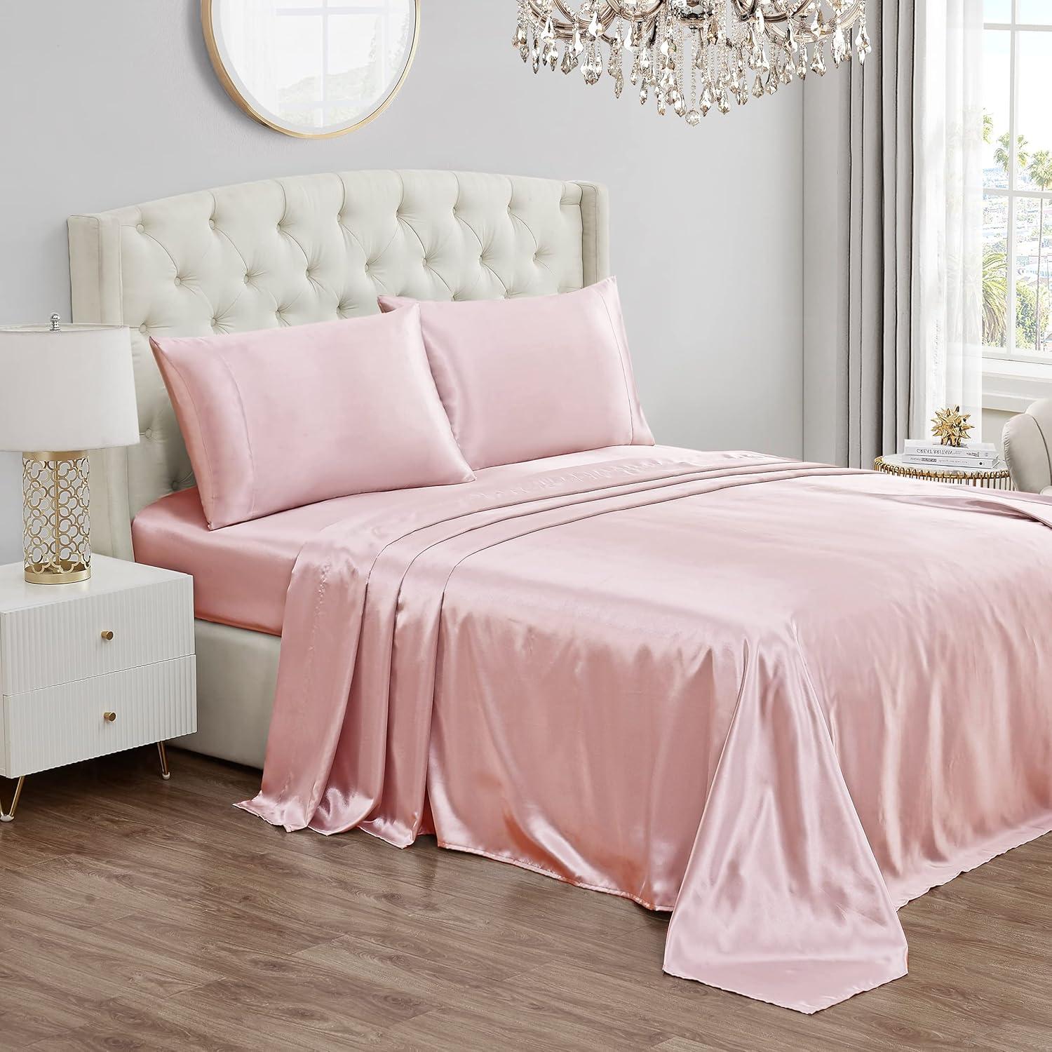 Juicy Couture Premium Silky Satin Sheet Sets