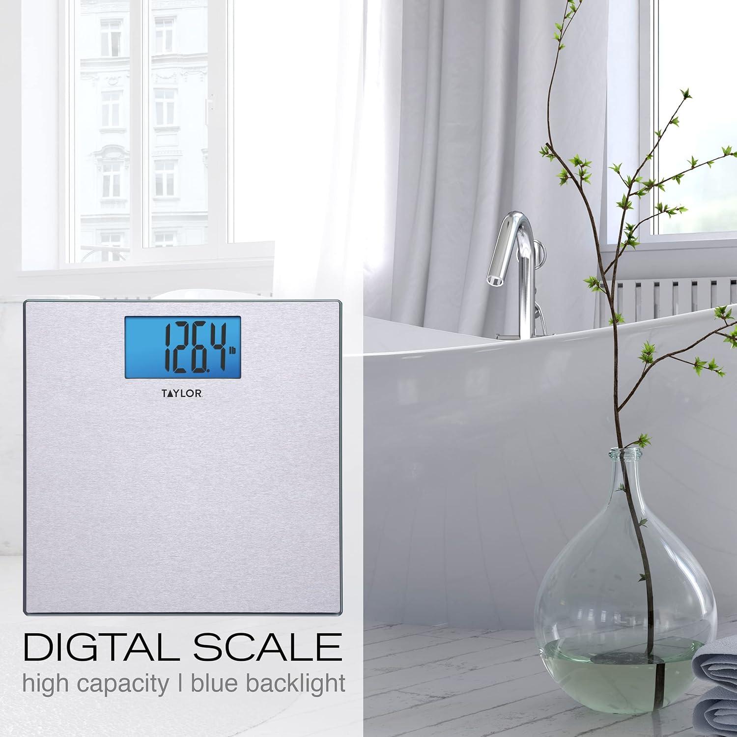 Taylor Digital Thin Stainless Steel Bathroom Scale