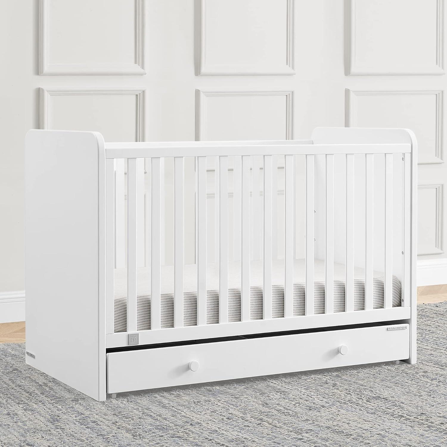 BabyGap by Delta Children Graham 4-in-1 Convertible Crib with Storage Drawer - Greenguard Gold Certified