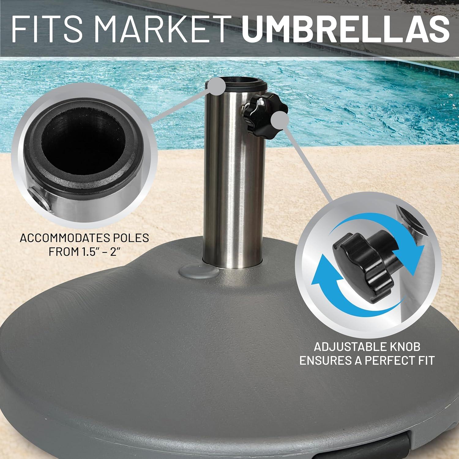US Weight 50lb Umbrella Base