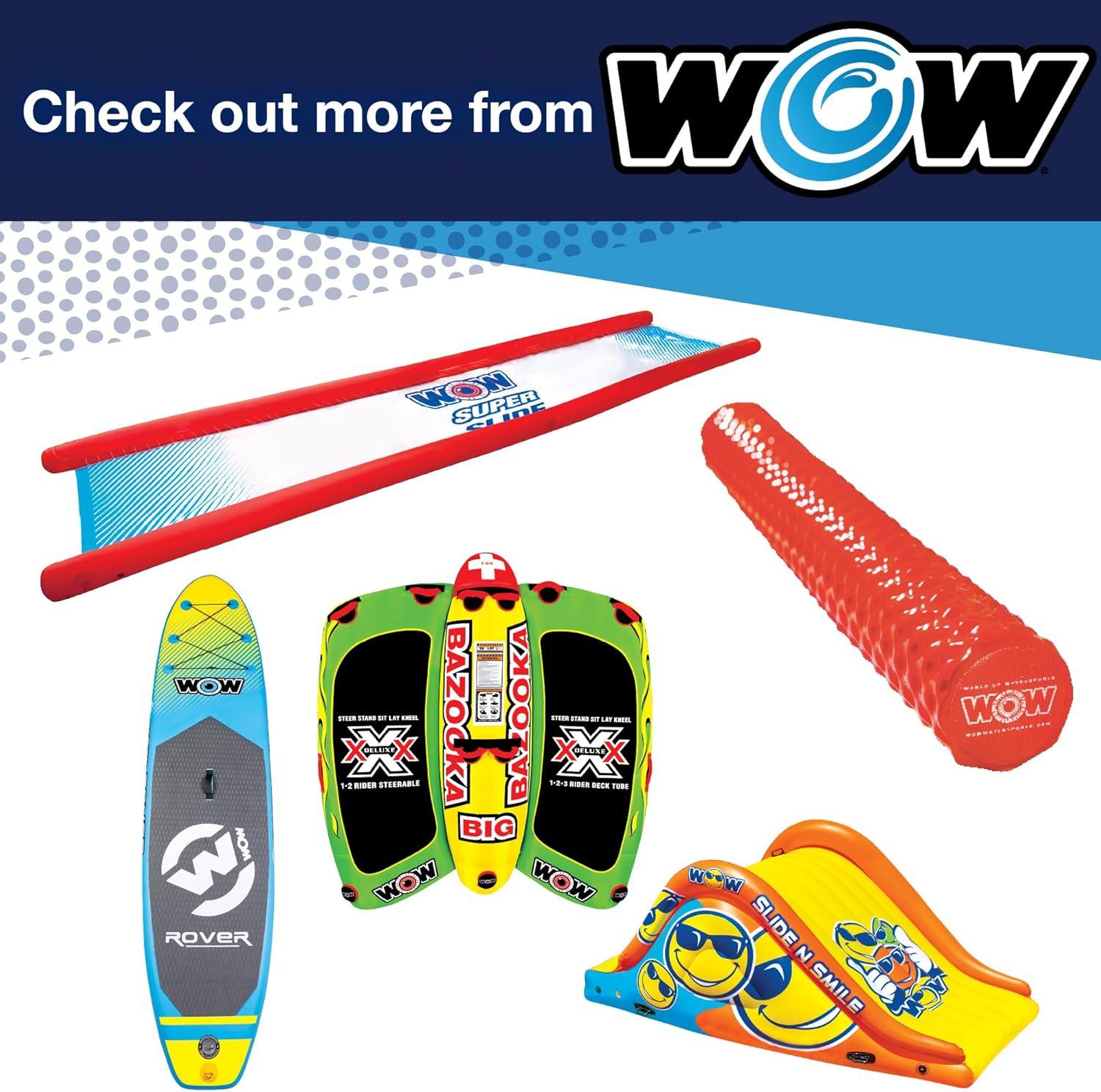 WOW Sports WOW Dipped Foam Pool Noodle 6.5" with Cup Holder (20-2400)