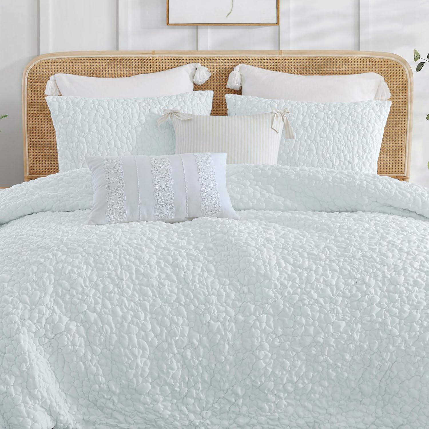 Peri Home  Floral Bubble Comforter Set Queen