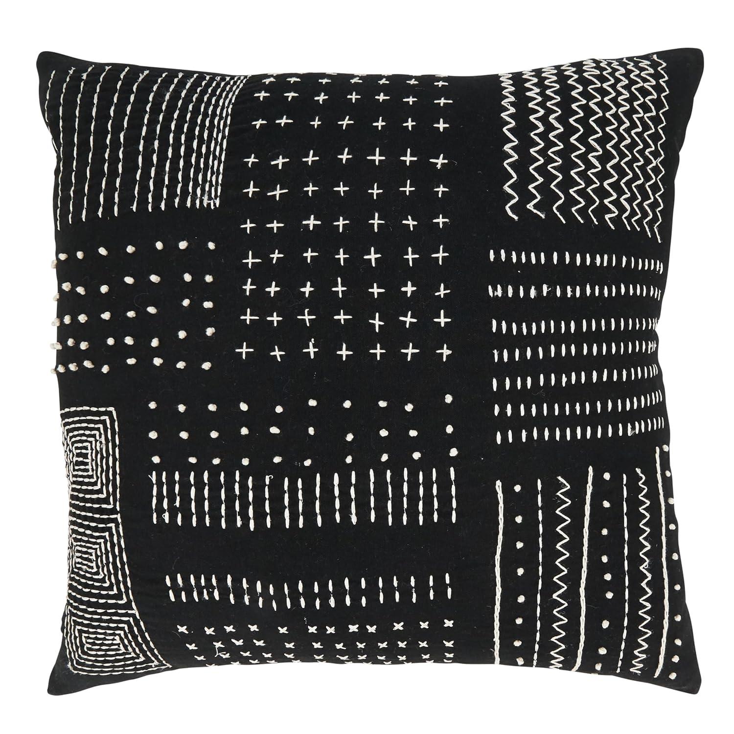 Saro Jacoby Collection Cotton Pillow Cover