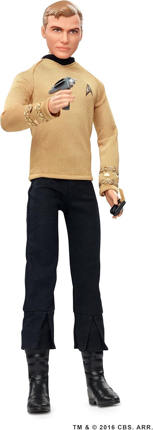 Star Trek 50th Anniversary Captain Kirk Doll with Accessories