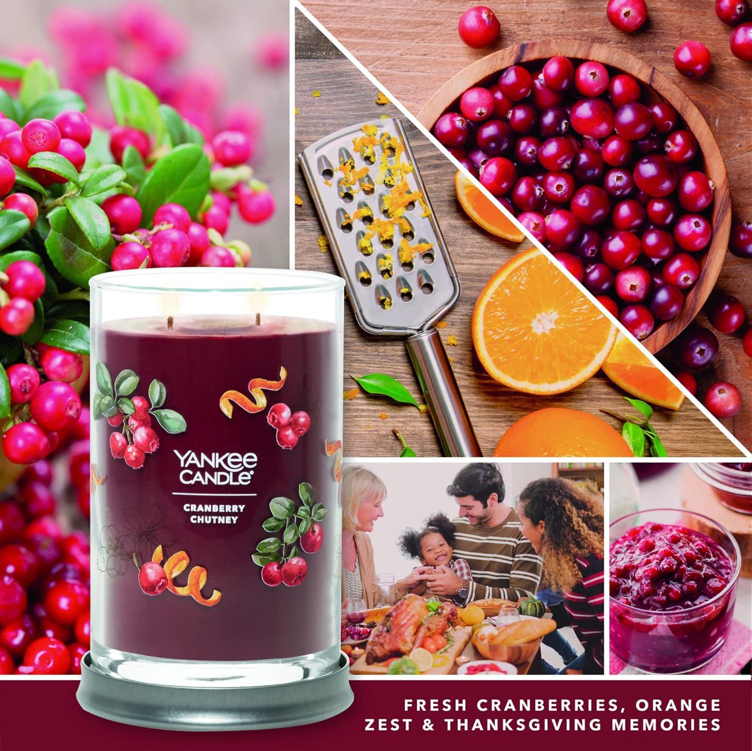 Cranberry Chutney Black Soy 20oz Tumbler Candle