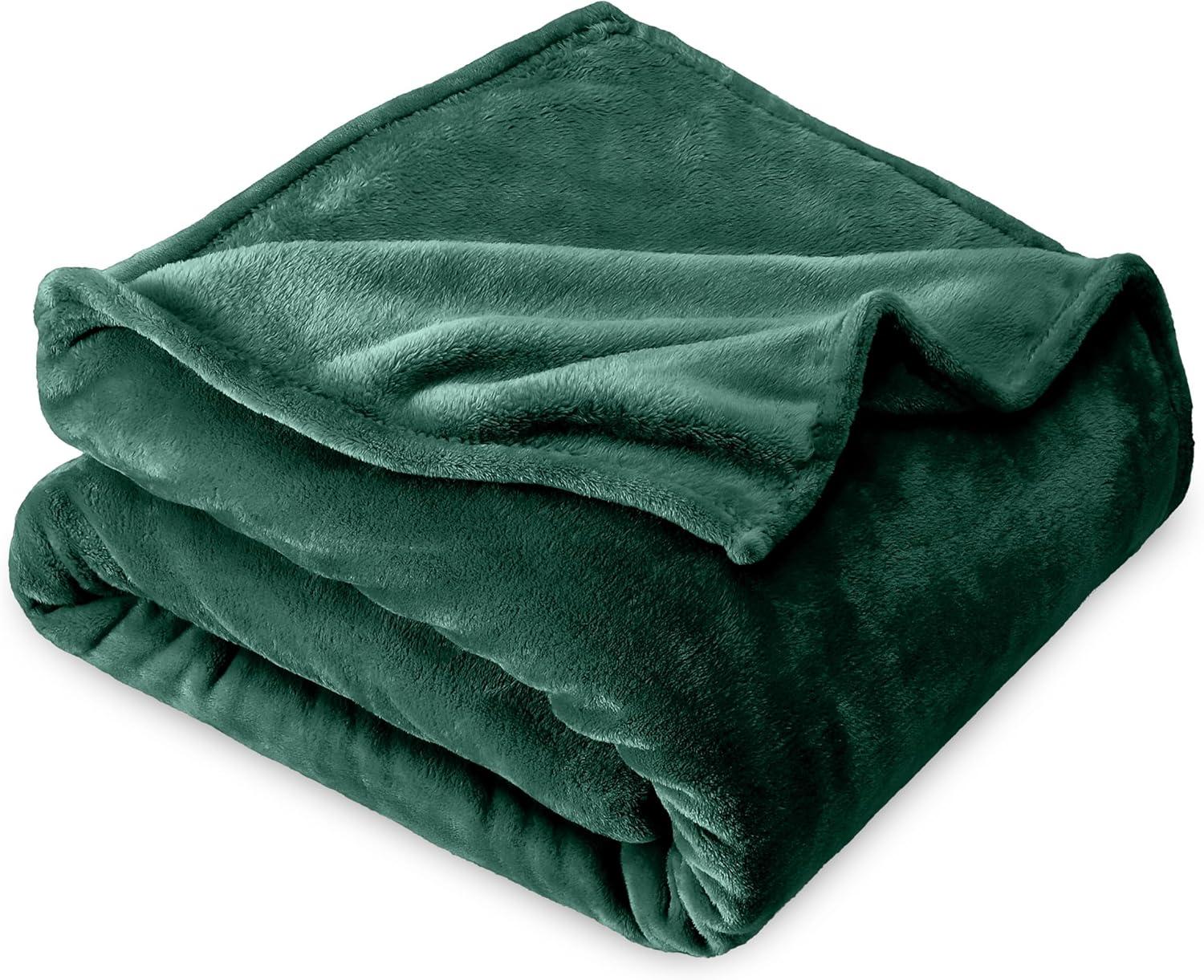 Microplush Fleece Bed Blanket by Bare Home