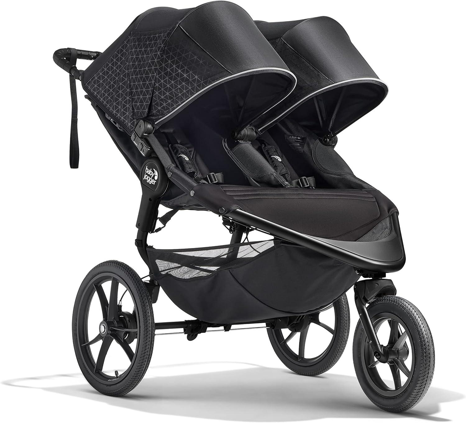 Baby Jogger Summit X3 Double Stroller - Black