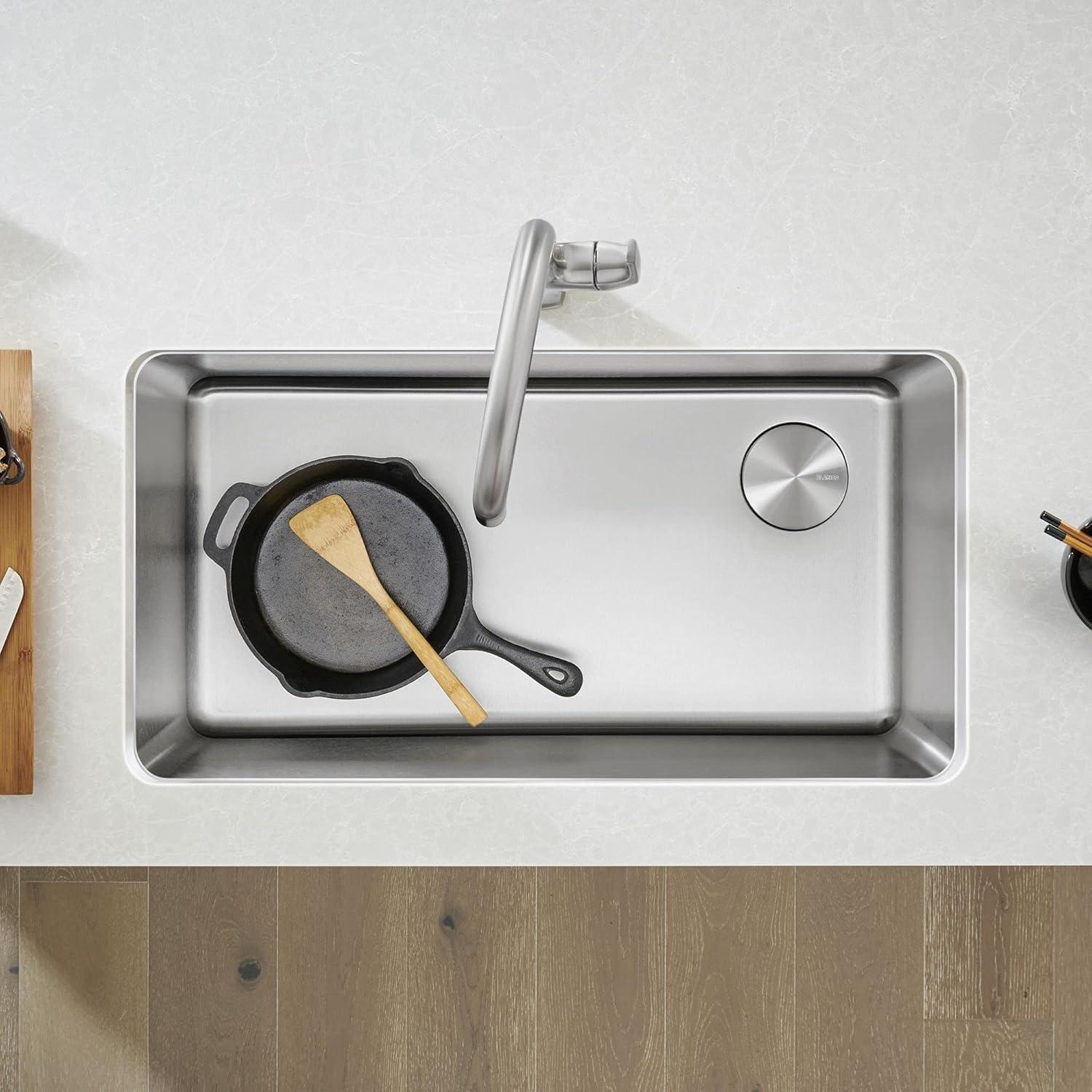 Blanco 442763 Formera 33" L x 18'' W Single Bowl Stainless Steel Undermount Kitchen Sink