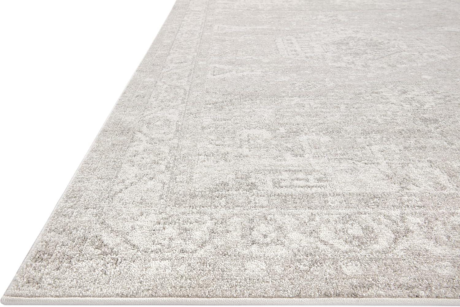 Odette Ivory & Silver Vintage-Inspired 5'-3" x 7'-9" Area Rug