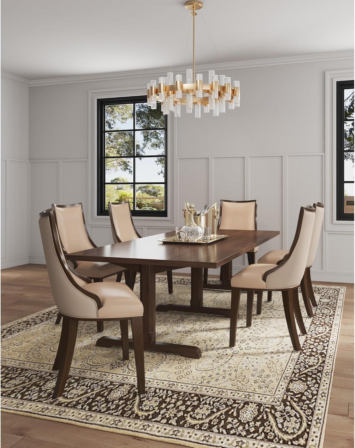 Elimelech 18.5'' H Upholstered Beech Side Chair