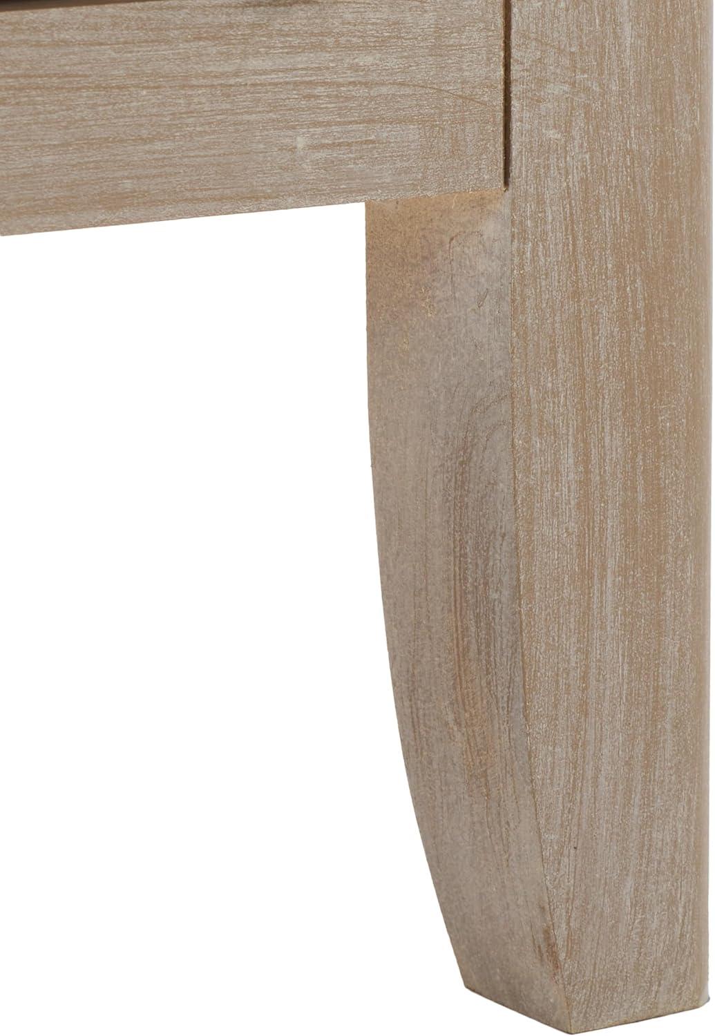 Everly Drawer Side Table - Taupe - Safavieh.